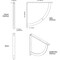 Ekena Millwork Bulwark Steel Bracket, Antiqued Warm Silver 2"W x 24"D x 24"H BKTM02X24X24BUAWS - alternate 7
